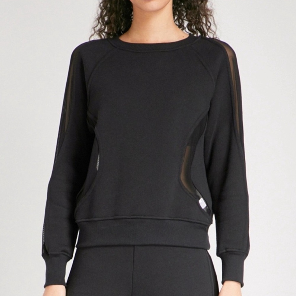 GOOD AMERICAN Mesh Sweatshirt